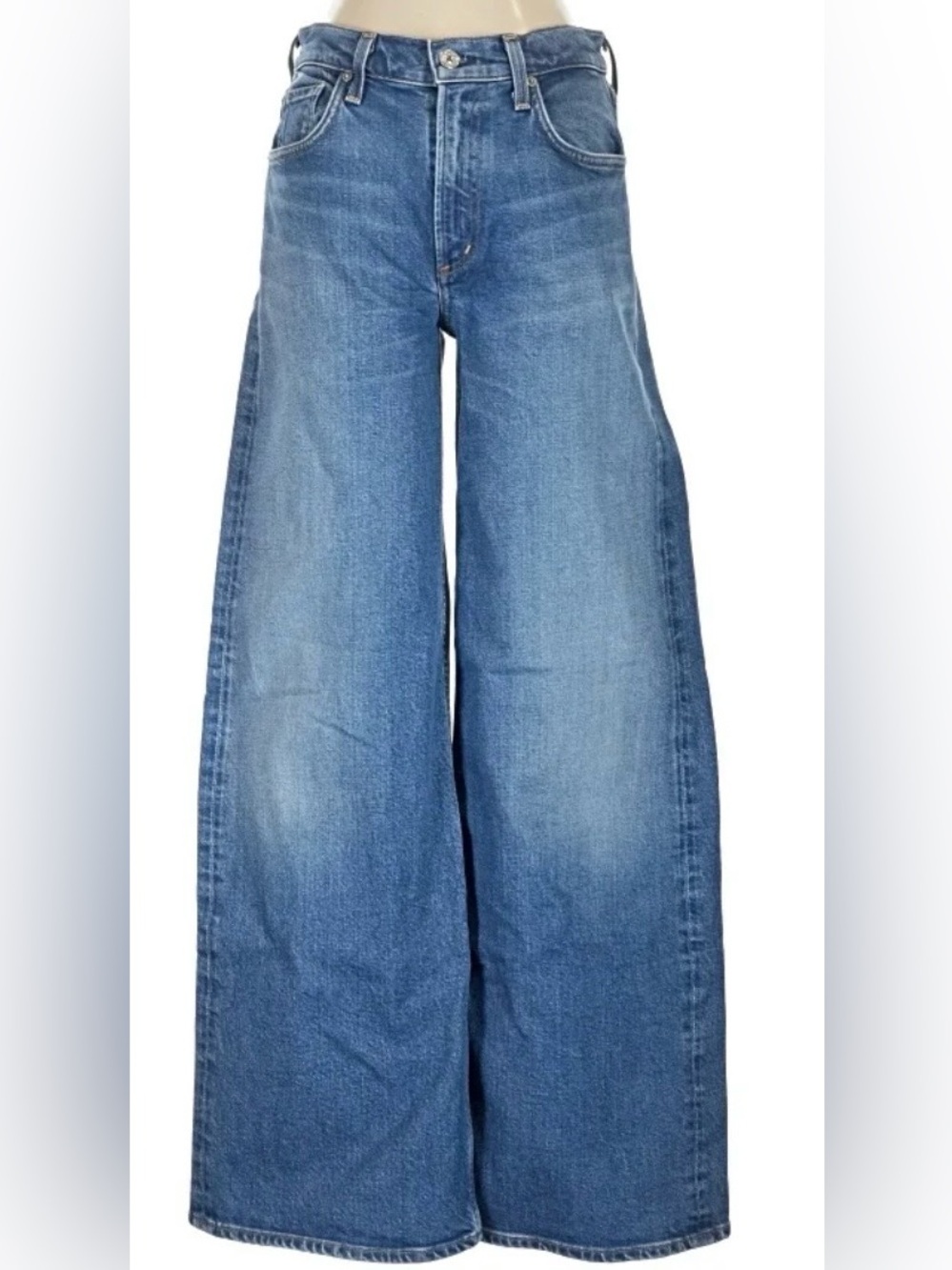 Citizens of humanity wide leg jeans size 25